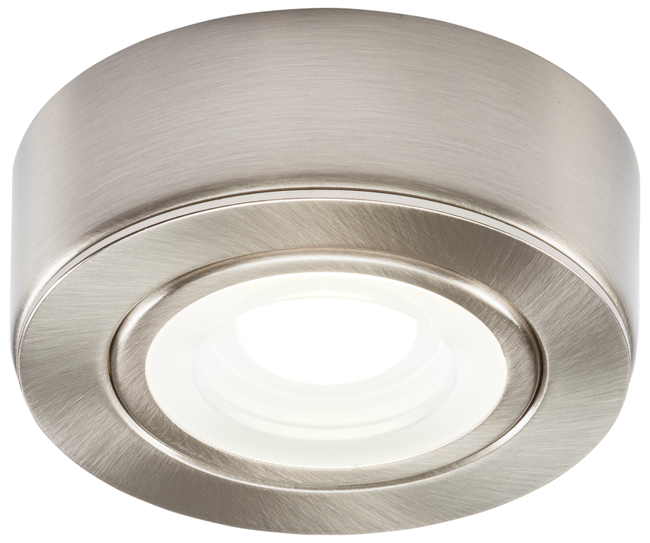 230V 2W LED Under Cabinet Light with Adjustable CCT - Brushed Chrome