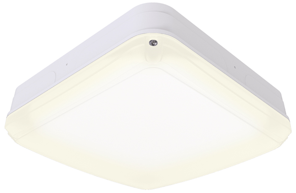 Ansell 7W Astro LED Wall/Ceiling CCT, White/Visiluxe