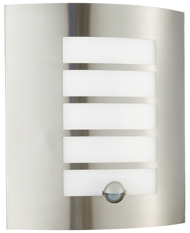 SAXBY BIANCO LED PIR 1LT WALL IP44 7W WARM WHITE - Image 3