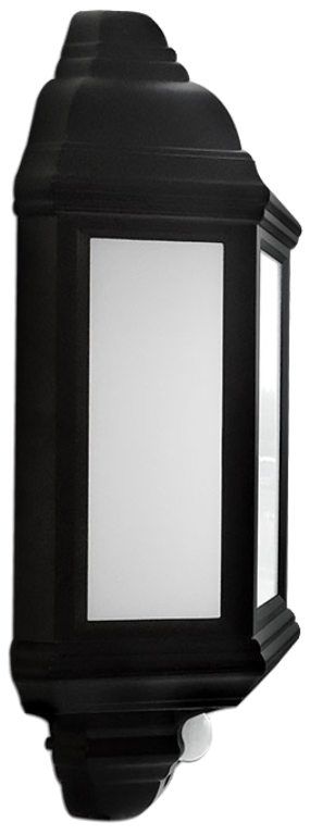 Eterna Half Lantern LED, Black w/PIR - Image 3